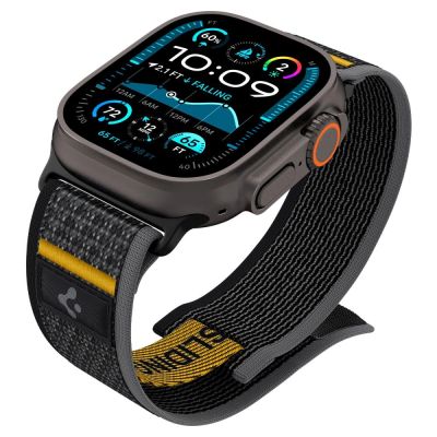 9. Spigen Athlex Air Strap for Apple Watch 44 / 45 / 46 / 49 mm - Black