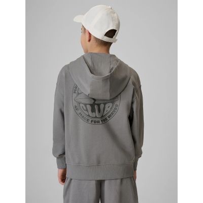 2. Boy's loose hooded sweatshirt 4F 4FJRSS26TSWSM2934-25S