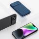 16. Nillkin CamShield Pro Magnetic Case iPhone 14 Plus Cover Camera Protector Blue (with MagSafe)