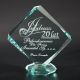 8. Engraved glass trophy with case