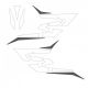 2. TEMPISH Hero mask sticker set