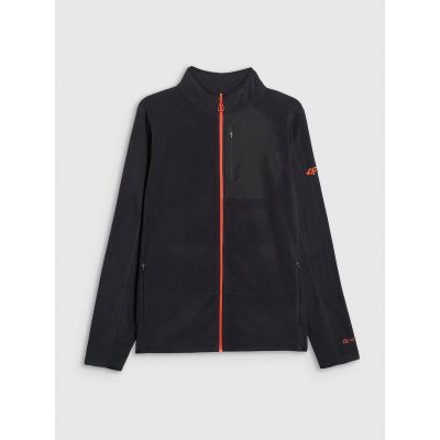 7. Polartec regular men's fleece with stand-up collar 4F 4FWAW25TFLEM333-020S