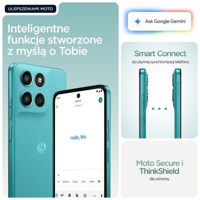 7. Motorola moto g57 power 17.1 cm (6.72") Dual SIM Android 16.0 5G USB Type-C 12GB 256GB 7000mAh Turquoise
