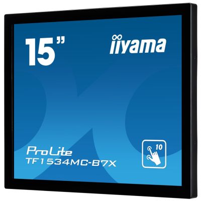 5. iiyama TF1534MC-B7X computer monitor 38.1 cm (15") 1024 x 768 px XGA LED Touchscreen Multi-user Black