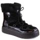 8. Filippo W PAW475A insulated leather platform boots, black