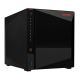 13. AS5404T NAS; Tower; 4x (3.5" SATA HDD/ 2.5" SSD); Intel Celeron N5105; 4GB DDR4 SODIMM (max. 16GB), 2x 2.5GbE 4x M.2 2280 NVMe PCIe 3.0, 3x USB 3.2 Gen, 1x HDMI 2.0b
