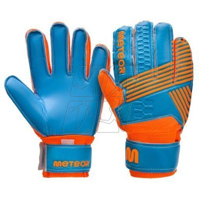 2. Goalkeeper gloves Meteor Catch Blue 03806-03812