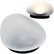 SOLAR LAMP STONE 14X12.5X8.5/19CM