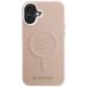 3. Karl Lagerfeld Initial & Metal Logo MagSafe Case for iPhone 16 Plus - Pink