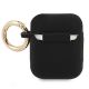 2. Guess GUA2SSSK AirPods cover black/black Silicone Vintage Script