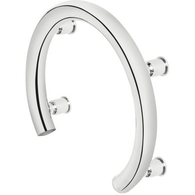 Horseshoe-shaped wall bracket