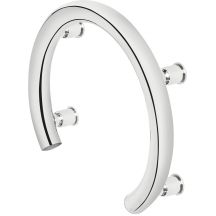 Horseshoe-shaped wall bracket