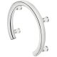 Horseshoe-shaped wall bracket