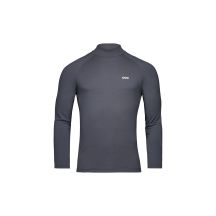 Koszulka rowerowa POC M's Layer Merino Mock Neck Jersey szara
