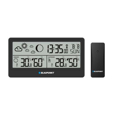 Blaupunkt WS20BK Weather Station, Black