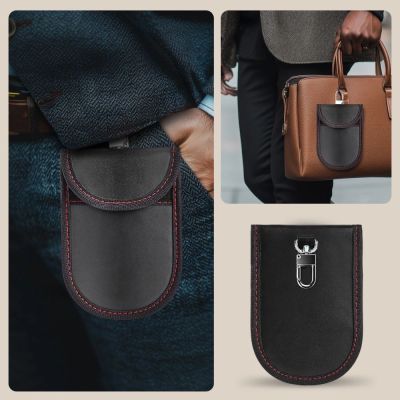 5. Tech-Protect KLR100 RFID Case - Black and Red