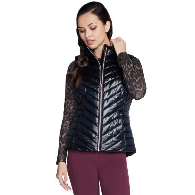 4. Skechers GO Shield Shine Vest JA151-BLK Black L