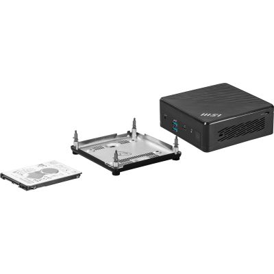 9. MSI Cubi 5 12M-022BDE 0.66L sized PC Black i3-1215U