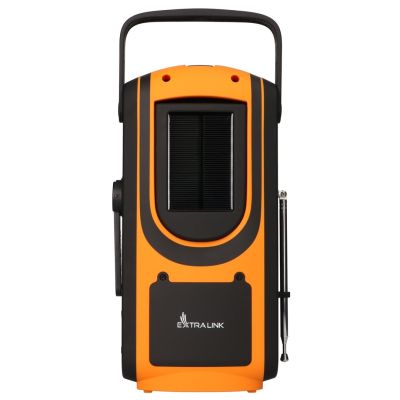 5. Extralink Power Ranger EPS-6000 | Powerbank | 6000mAh, FM Radio, LED Light, Dynamo, Solar Panel