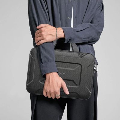 8. Tech-Protect Ranger-X Tactical Laptop Case for 13-14" - Black