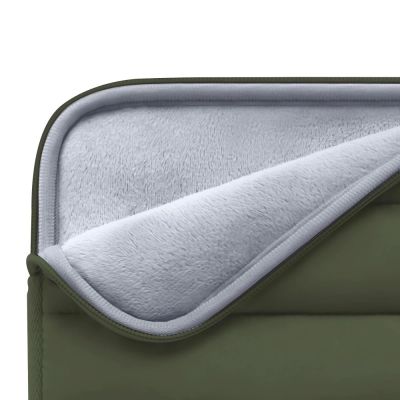 7. Tech-Protett Fluffy Laptop Bag 13-14 - Green