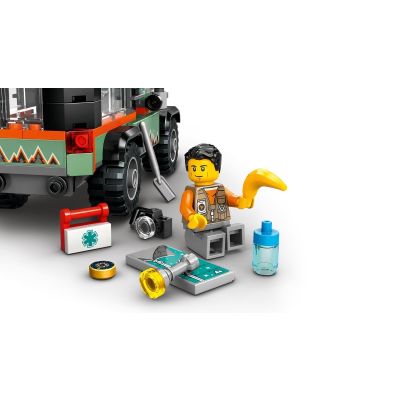 6. LEGO CITY 60447 4x4 Mountain Off-Road Truck