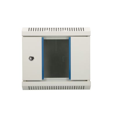 17. Extralink - 4U 10" wall-mounted cabinet, gray
