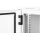 16. Digitus 19" 16U 600x600 wall-mounted network cabinet, solid door, gray, undivided, assembled, IP55, 100kg