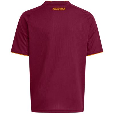 3. adidas AS Roma 25/26 Home burgundy kids' jersey JX2613