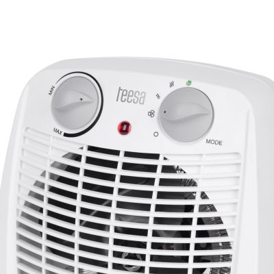 2. TEESA FAN HEATER 0.8KW/1.2KW/2KW WHITE TSA8059