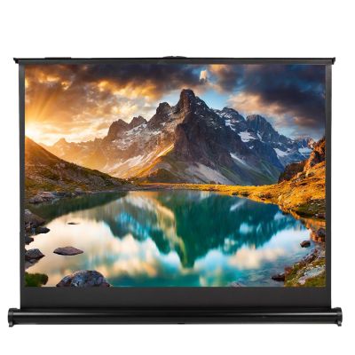 4. MACLEAN PORTABLE COMPACT DESK PROJECTION SCREEN, 45", 4:3 MC-961