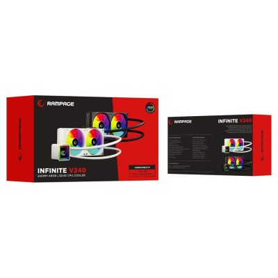 2. RAMPAGE INFINITE V240 BLACK Liquid Cooling