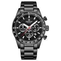 Men's Watch Giewont Chronograph Sapphire Black GW9140-B2