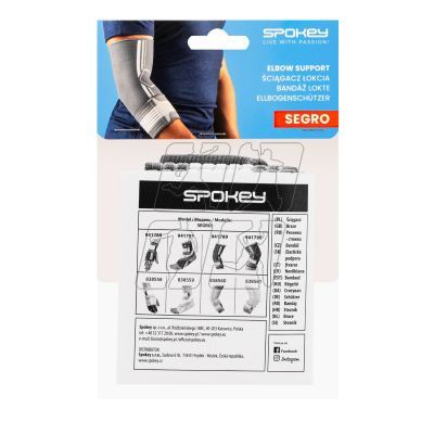 8. Spokey Segro Pro elbow brace SPK-941789