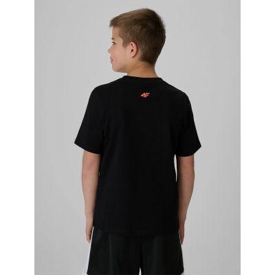 2. Boy's regular printed T-shirt 4F 4FJRSS26TTSHM4278-20S