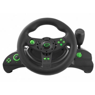 14. Esperanza Nitro EGW102 Steering Wheel (PC, PS3; black)