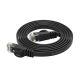 6. Orico PUG-C7B CAT7 10Gbps RJ45 Ethernet Network Cable Internet LAN Flat 10m - Black