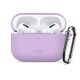 3. Tech-Protect Silicone Hook Case for AirPods Pro - Purple
