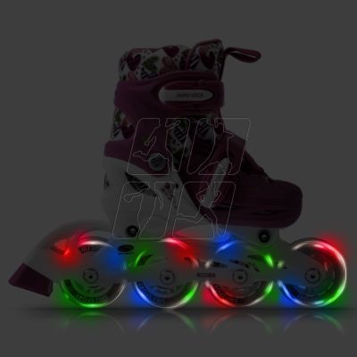 2. Roller skates-rollers-skates adjustable Smj sport Combo Hearts 3in1 Led Jr HS-TNK-000011510