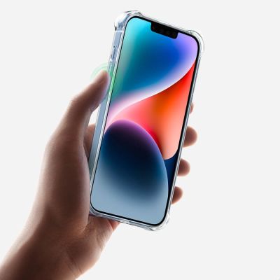 4. Ugreen Gel Bright Cushion Protective Case for iPhone 14 Plus Transparent (LP602)