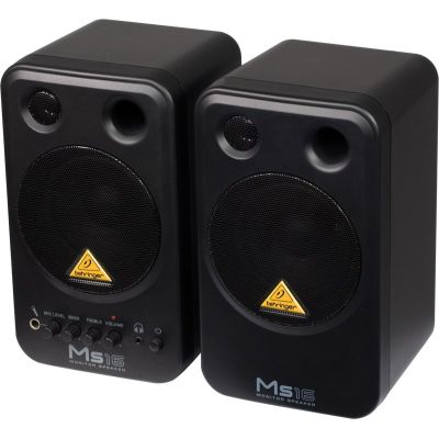 3. Behringer MS16 2-Way Speaker Black Wired 16 W