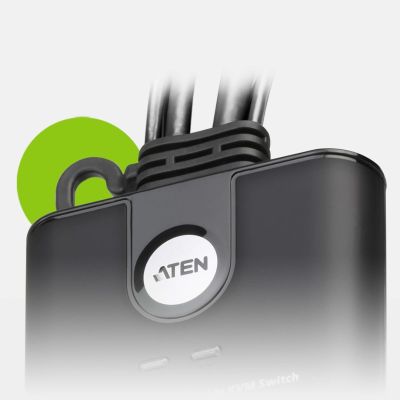 3. ATEN CS22HF KVM Switch Black
