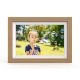 2. Wozinsky WRC-32 10.1" Digital Photo Frame with Frameo 32GB App - Light Brown