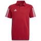 adidas Tiro 23 Competition Cotton Polo T-shirt for kids red HI4715