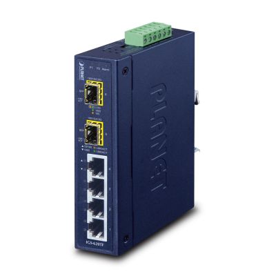PLANET IGS-620TF Network Link Unmanaged Gigabit Ethernet (10/100/1000) Blue