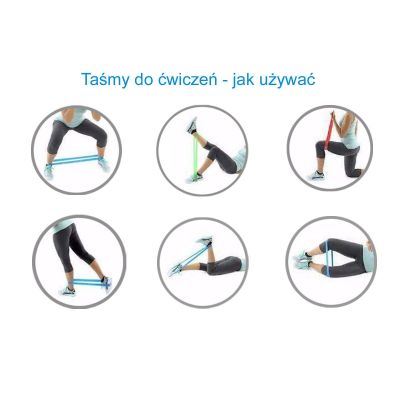 4. RESISTANCE BAND POWER BAND 25-60KG GREEN ENERO FIT