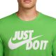 3. Nike Tee Just Do It Swoosh Men's T-Shirt Green AR5006 308