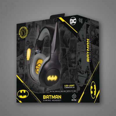 4. Blade DC Batman Gaming Headset with LED Light