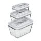 Set of 3 Glass Containers ZWILLING Fresh & Save