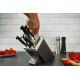 19. ZWILLING Four Star 35145-007-0 Self-Sharpening Knife Set, 7 Pieces, Black